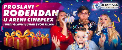 PROSLAVI ROĐENDAN U ARENI I BUDI GLAVNI JUNAK SVOG FILMA!