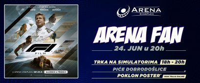 BRED PIT I MNOGO ADRENALINA UZ TRKU NA SIMULATORIMA I POKLONE 24. JUNA U ARENI