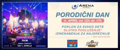 Super Mario vas vodi na galaktičku zabavu uz poklone i slatko posluženje u Areni
