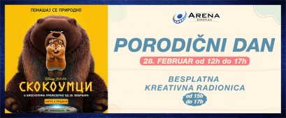 Diznijevi Skokoumci uz besplatnu radionicu na Porodičnom danu u Areni